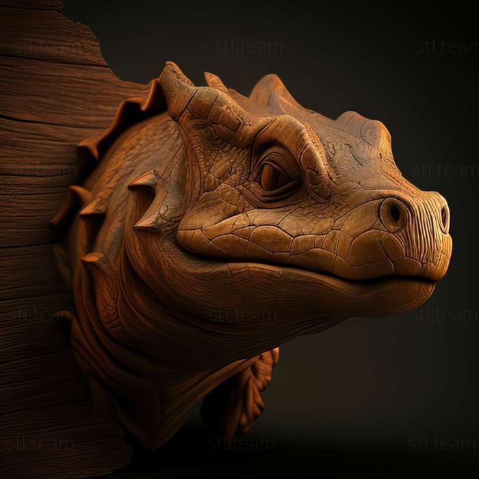 3D model Rutiodon (STL)